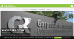 Desktop Screenshot of ljubljanafair.com